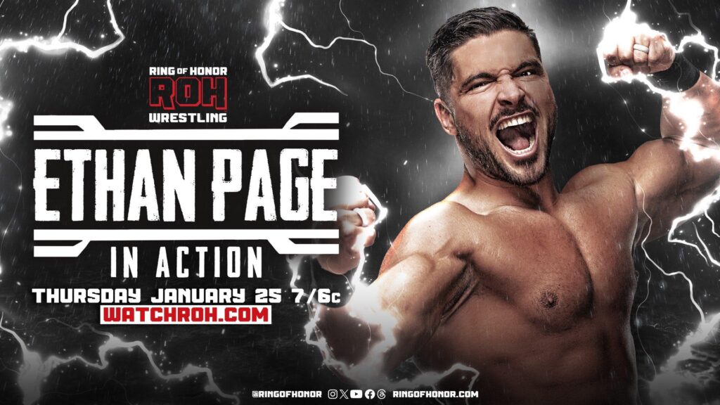 Ethan Page, Blake Christian, Taya Valkyrie, More Set For 1/25 ROH TV ...