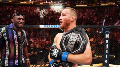 Justin Gaethje vs. Max Holloway BMF Title Bout Added to UFC 300, Updated Card