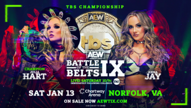 AEW Battle of The Belts IX (1/13/2024) Results: Julia Hart vs. Anna Jay, Street Fight, More Set