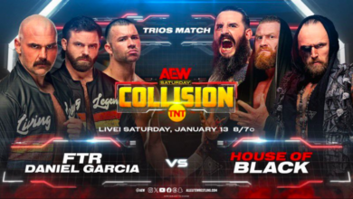 AEW Collision (1/13/2024) Results: FTGarcia vs House of Black, Deonna Purrazzo, Hangman Page, More