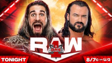 WWE Raw: Day 1 (1/1/24) Results: Seth Rollins vs. Drew McIntyre For World Title, Rhea Ripley Defends