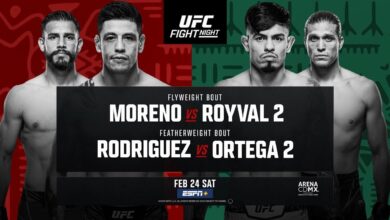 UFC Mexico City Results & Highlights: Brandon Royval Edges Brandon Moreno