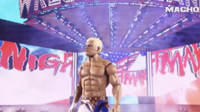 Footage Of Action Figure Cody Rhodes As A Playable Character In WWE 2K24