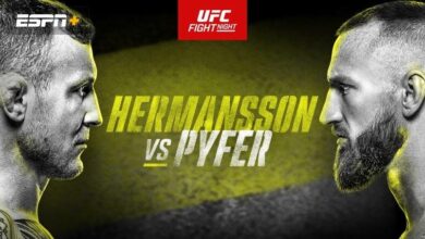 UFC Vegas 86 Results & Highlights: Jack Hermansson Edges Joe Pyfer