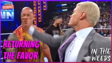 Cody Rhodes SLAPS The Rock | In The Weeds 3/11/24