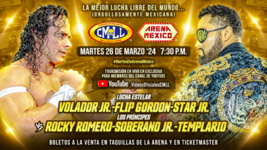 CMLL Martes de Arena Mexico (3/26/2024) Results: Los Príncipes In Trios Action, More Compete