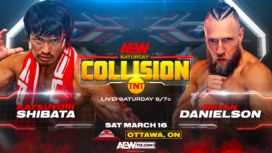 AEW Collision (3/16/2024) Results: Shibata vs Danielson, Kyle O’Reilly, House of Black, More Set
