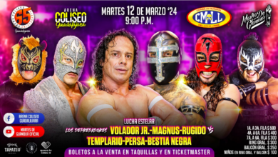 CMLL Martes de Glamour (3/12/2024) Results: Depredadores, Templario, Magnificos, More Compete
