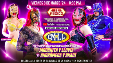 CMLL Viernes Espectacular (3/8/2024) Results: Womens National Tag Title Bout Headlines, More Set