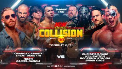 AEW Collision (3/2/2024) Results: 8-Man Tag, Mariah May, Thunder Rosa, Bang Bang Scissor Gang, More