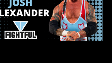 Josh Alexander Talks Jade Chung’s Ring Announcing Job, ‘I’m Very Proud Of How Hard She’s Worked At It’