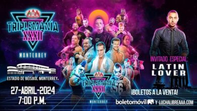 AAA TripleMania 32 Monterrey (4/27/2024) Results: Nic Nemeth vs Alberto El Patron, Vampiro, More Set