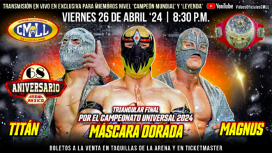 CMLL Arena Mexico 68th Anniversary (4/26/2024) Results: Titán vs Mascara Dorada vs Magnus, More Set