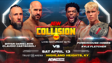 AEW Collision (4/13/2024) Results: BCC vs Hobbs & Fletcher, Toni Storm vs AZM, House of Black, More
