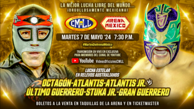 CMLL Martes de Arena Mexico (5/7/2024) Results: Octagon Returns, Womens Tag Title Bout, More Set