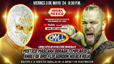 CMLL Viernes Espectacular (5/3/2024) Results: Místico, Templario & Máscara Dorada Team-Up, More Set