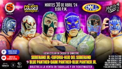 CMLL Martes de Glamour (4/30/2024) Results: Soberanos vs Divinos Laguneros Headlines, More Set
