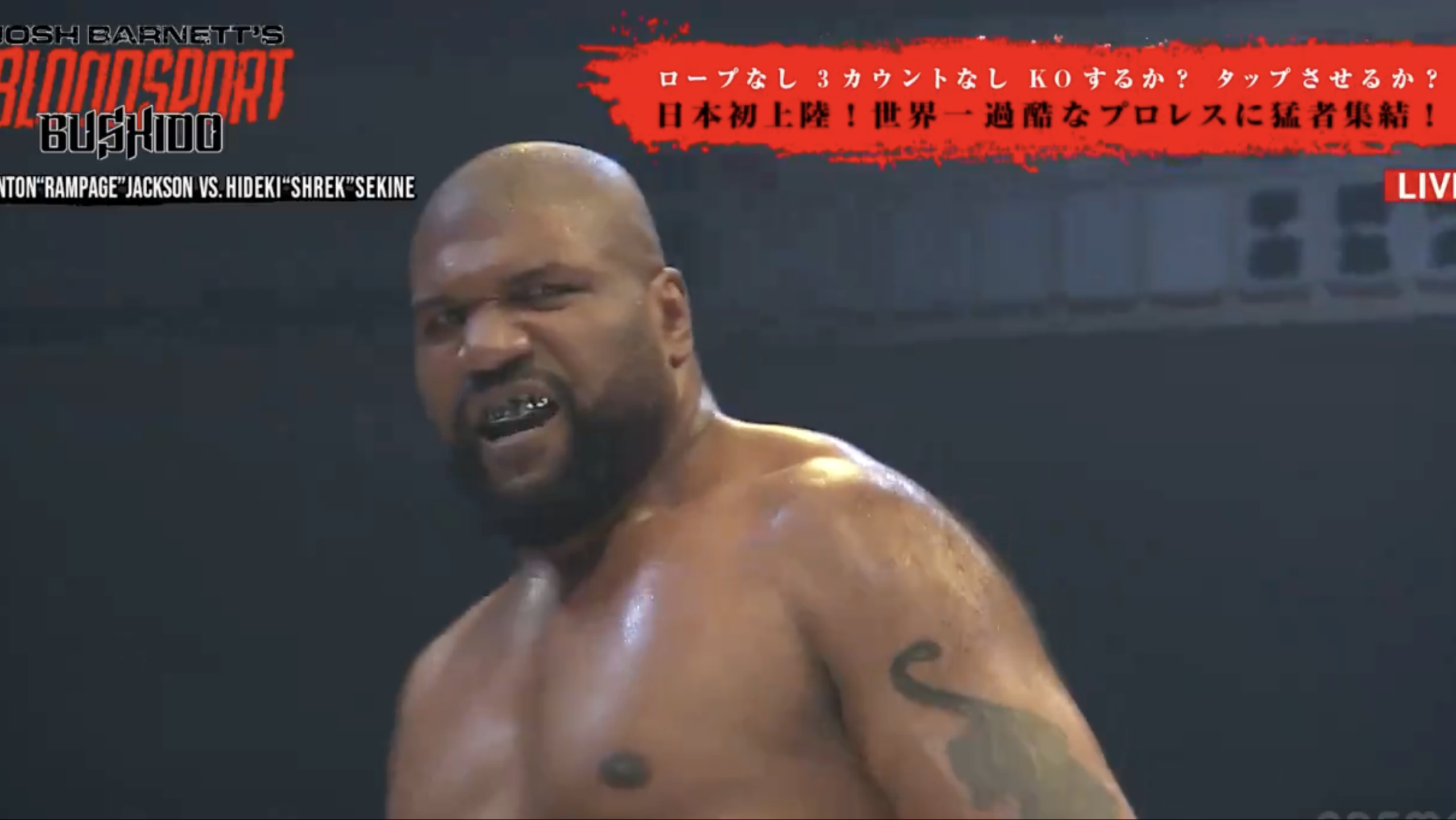 Quinton ‘Rampage’ Jackson Hits A Big Slam, Scores Victory At Bloodsport Bushido