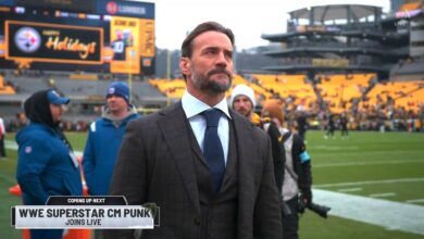 CM Punk And Liv Morgan Attend NFL On Netflix Games