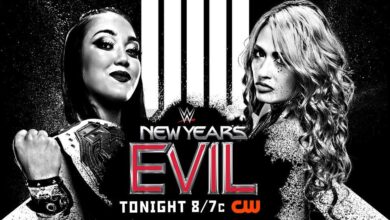 WWE NXT New Year’s Evil (1/7/2025) Results: Roxanne Perez vs. Giulia, The Rock Appears,Oba Femi, More
