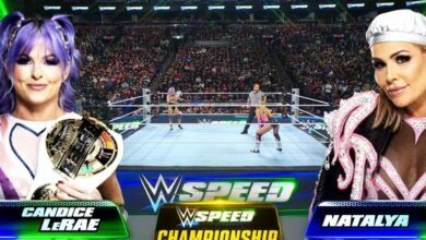 WWE Women’s Speed Championship Match: Candice LeRae vs. Natalya Result