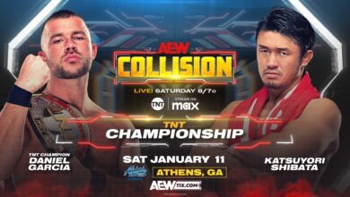 AEW Collision (1/11/2025) Results: Daniel Garcia vs. Katsuyori Shibata, Cope, Mariah May, More Set