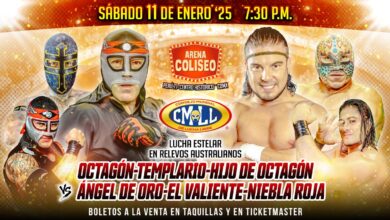 CMLL Sábado De Coliseo (1/11/2025) Results: Templario & Los Octagón vs. Valiente & Hermanos Chávez