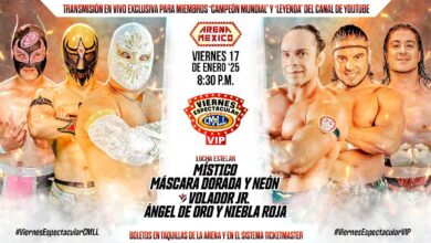 CMLL Viernes Espectacular VIP (1/17/2024) Results: Sky Team Re-Debut, Two Four Way Matches, More Set