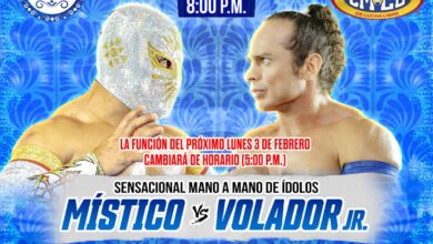 CMLL Lunes Clásico (1/20/2025) Results: Místico vs. Volador Jr., Guerreros Laguneros vs. Infernales