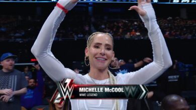 Michelle McCool And Mark Henry Attend WWE SmackDown