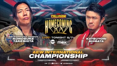 AEW Collision Homecoming (1/25/2025) Results: Takeshita vs. Shibata, Samoa Joe, Toni Storm, More