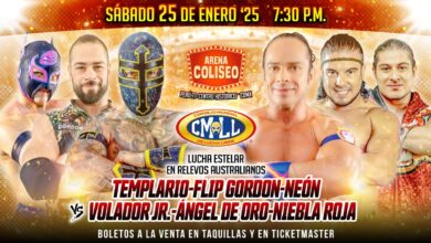 CMLL Sábado De Coliseo (1/25/2025) Results: Templario, Neón, Volador Jr, Depredadores, More Set