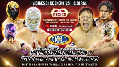 CMLL Viernes Espectacular (1/31/2024) Results: Sky Team vs. Guerreros Laguneros Headlines, More