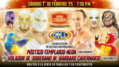 CMLL Sábado De Coliseo (2/1/2025) Results: Templario, Sky Team, Galeón Fantasma, Magnus, More Set