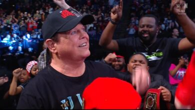 Jerry Lawler Attends WWE SmackDown