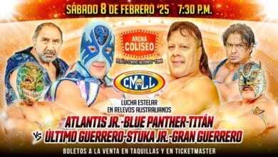 CMLL Sábado De Coliseo (2/8/2025) Results: Atlantis Jr, Blue Panther & Titán vs. Guerreros Laguneros