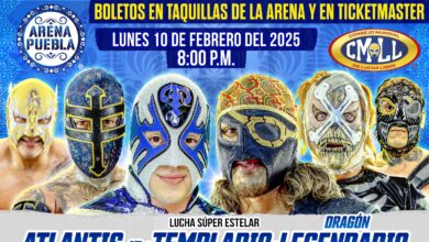 CMLL Lunes Clásico (2/10/2025) Results: Atlantis Jr, Templario & Legendario vs. Galeón Fantasma