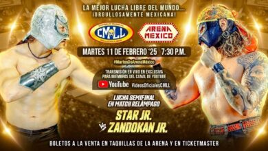 CMLL Martes de Arena Mexico (2/11/2025) Results: Star Jr. vs. Zandokan Jr., Místico, Esfinge, More