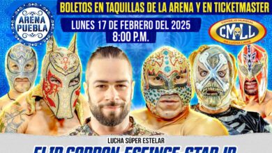 CMLL Lunes Clásico (2/17/2025) Results: Flip Gordon, Star Jr & Esfinge Team Up, Fuerza Poblana, More