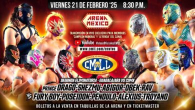 CMLL Viernes Espectacular (2/21/2024) Results: Escuela Guadalajara vs. Escuela CDMX, Atlantis, More