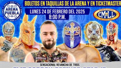 CMLL Lunes Clásico (2/24/2025) Results: Star Jr, Esfinge & Flip Gordon vs Valiente, Crixus & Difunto
