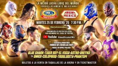 CMLL Martes de Arena Mexico (2/25/2025) Results: Escuela Puebla vs. Escuela Gómez Palacio, More Set