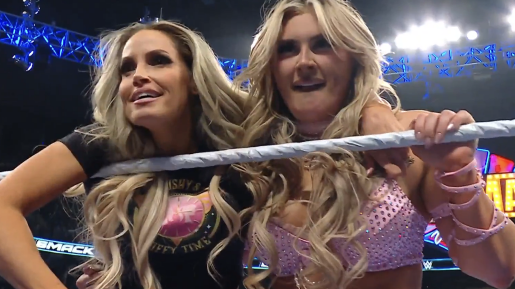 Trish Stratus And Tiffany Stratton Fend Off Attack By Nia Jax And ...