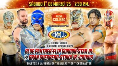 CMLL Sábado De Coliseo (3/1/2025) Results: Blue Panther, Crixus, Difunto, Viva Van, Jarochita, More