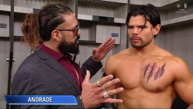 Andrade Tells Berto He Deserves Better On WWE SmackDown