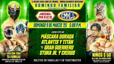 CMLL Domingo Familiar (3/9/2025) Results: Máscara Dorada, Atlantis, Titán, Pretty Psycho, More