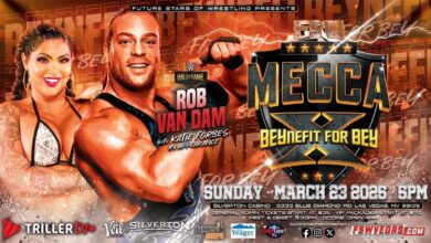 Rob Van Dam And Katie Forbes To Appear At FSW Chris Bey Benefit Show