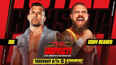 JDC vs. Cody Deaner Added To Thursday’s TNA iMPACT!