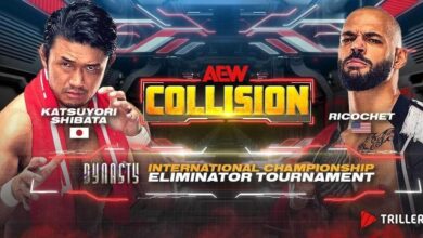 AEW Collision (3/15/2025) Results: Shibata vs Ricochet, Undisputed Kingdom vs FTR, Megan Bayne, More