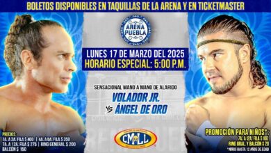 CMLL Lunes Clásico (3/17/2025) Results: Volador Jr. vs Ángel de Oro, Rocky Romero, Taya, Titán, More